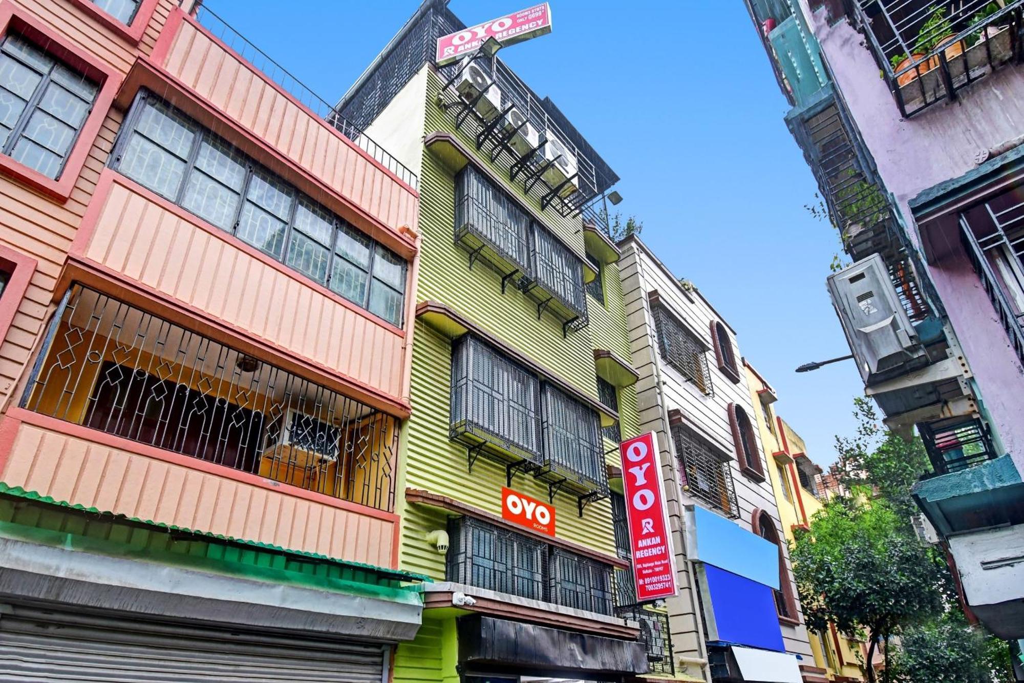 Hotel O Ankan Regency Near Acropolis Mall Calcutta Exteriör bild